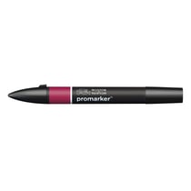Marqueur double pointe Winsor & Newton - ProMarker - R424 - bordeaux - Permanent