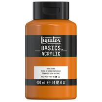 Acrylique Liquitex Basics - 400 ml - terre sienne naturelle