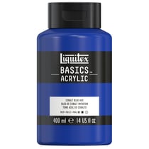 Acrylique Liquitex Basics - 400 ml - ton bleu cobalt