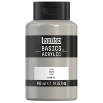 Acrylique Liquitex Basics - 400 ml - argent