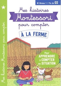 Mes histoires Montessori pour compter - à la ferme