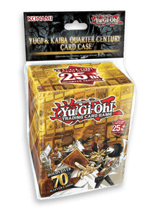 Boîte de rangement pour cartes Konami - Yu-Gi-Oh! TCG - Yugi & Kaiba Quarter Century