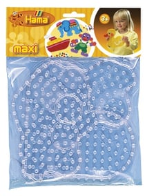 Maxi sachet MM - Plaque coeur/voiture - pour perles Hama - 8253