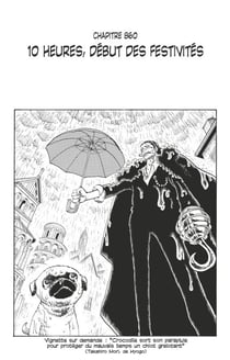 One Piece édition originale - Chapitre 860 - 10 heures, début des festivités