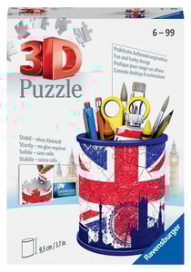 Ravensburger Puzzle 3D Pot à crayons - Union Jack