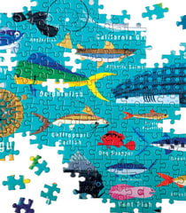 Puzzle La vie de l'océan - 1000 pcs