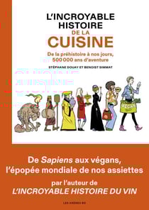 L'Incroyable Histoire de la cuisine - De la préhistoire à nos jours, 500 000 ans d'aventure