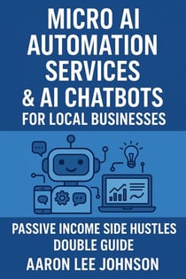 Micro AI Automation Services & AI Chatbots For Local Businesses Passive Income Side Hustles Double Guide 2 books in one
