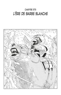 One Piece édition originale - Chapitre 573 - L'ère de Barbe Blanche