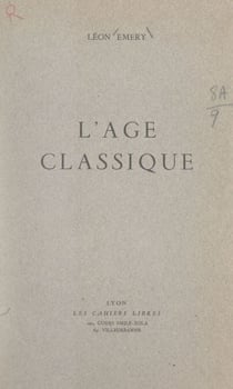 L'âge classique