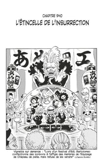 One Piece édition originale - Chapitre 940 - L'étincelle de l'insurrection