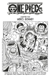 One Piece édition originale - Chapitre 1100 - Merci, Bonney
