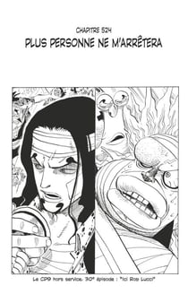 One Piece édition originale - Chapitre 524 - Plus personne ne m'arrêtera