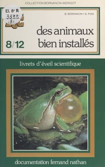 Les animaux bien installés - Livrets d'éveil scientifique