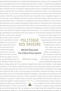 Politique des savoirs - Michel Foucault, les éclats d’une œuvre