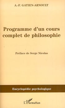 Programme d'un cours complet de philosophie