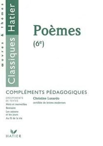 Recueil de poèmes 6e - livre du maître
