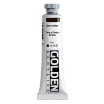 GOLDEN HEAVY BODY Series 1 - Peinture - acrylique - terre d'ombre brûlée - 59 ml