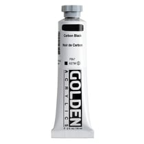 GOLDEN HEAVY BODY Series 1 - Peinture - acrylique - noir carbone - 59 ml