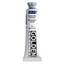 GOLDEN HEAVY BODY Series 7 - Peinture - acrylique - chrome bleu céruléen - 59 ml