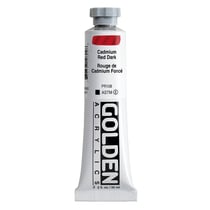 GOLDEN HEAVY BODY Series 9 - Peinture - acrylique - rouge cadmium foncé - 59 ml
