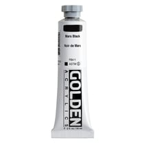 GOLDEN HEAVY BODY Series 1 - Peinture - acrylique - Noir mars - 59 ml