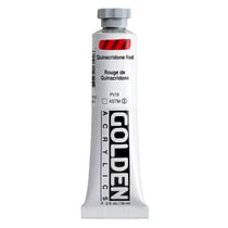 GOLDEN HEAVY BODY Series 6 - Peinture - acrylique - rouge quinacridone - 59 ml