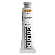 GOLDEN HEAVY BODY Series 1 - Peinture - acrylique - terre de Sienne naturelle - 59 ml