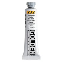 GOLDEN HEAVY BODY Series 3 - Peinture - acrylique - oxyde de fer jaune transparent - 59 ml