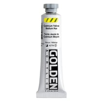 GOLDEN HEAVY BODY Series 4 - Peinture - acrylique - teinte jaune moyen de cadmium - 59 ml