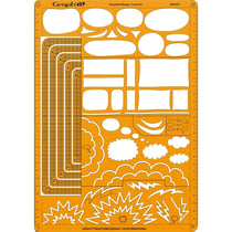 Gabarit trace Bulle Comics Manga B - Graph'it