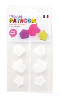 Moule 3 motifs licorne - Patagom