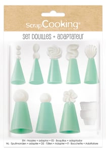 Set de douilles + adaptateur ScrapCooking®