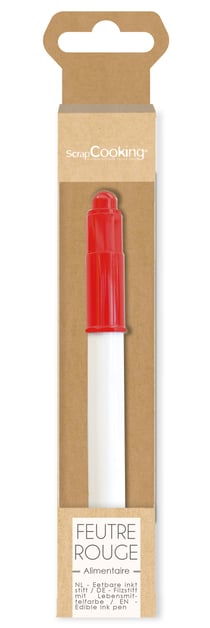Feutre alimentaire ScrapCooking®- Rouge - 30 g
