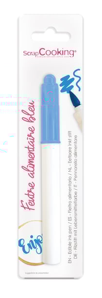 Feutre alimentaire ScrapCooking - Bleu - 30 g