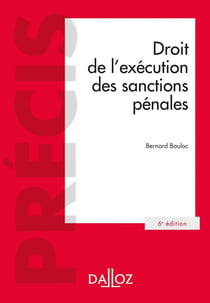 Droit de l'exécution des peines