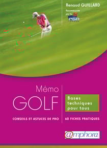 Mémo Golf - Conseils et astuces de pro - Bases techniques pour tous : 60 fiches pratiques
