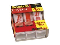 Ruban Scotch® Crystal Caddy Pack 19 mm x 7,5 m