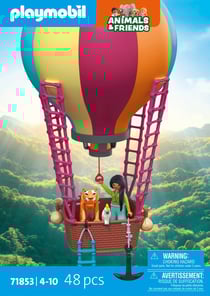 PLAYMOBIL - Voyage en Mongolfière - 71853