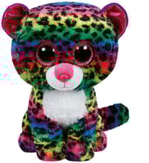 Beanie boo's - peluche dotty léopard 15 cm