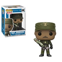 Figurine Halo - Sergent Johnson Pop - 10 cm