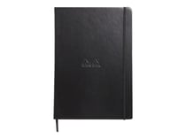 Carnet - Format A4 21 x 29.7 cm - Webnotebook - Rhodia - 192 pages lignées - Noir