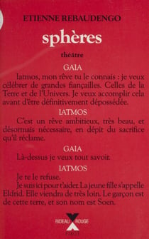 Sphères - Tragi-comédie en neuf parties