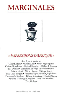 Impressions d'Afrique - Marginales - 238