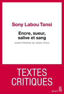 Encre, sueur, salive et sang