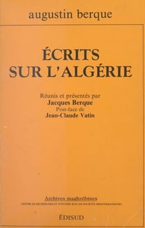 Écrits sur l'Algérie
