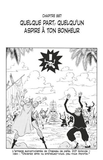 One Piece édition originale - Chapitre 887 - Quelque part, quelqu'un aspire à ton bonheur