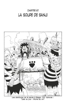 One Piece édition originale - Chapitre 67 - La soupe de Sanji