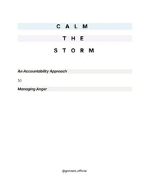 Calm The Storm - Self-Help, #1
