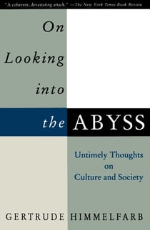 On Looking Into the Abyss - Untimely Thoughts on Culture and Society